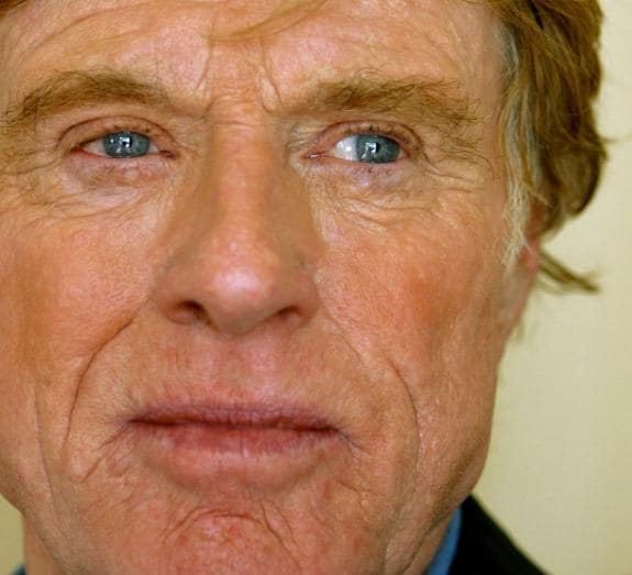 Robert Redford, actor y cineasta norteamericano.