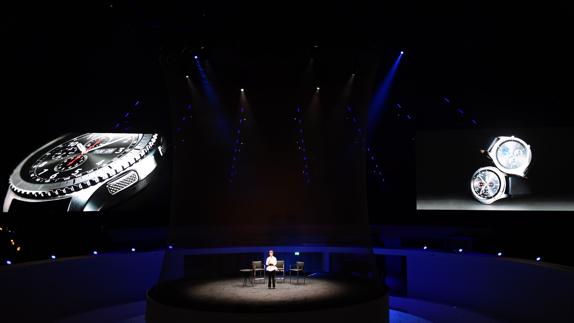 Presentación del Samsung Gear S3 en la IFA de Berlín.