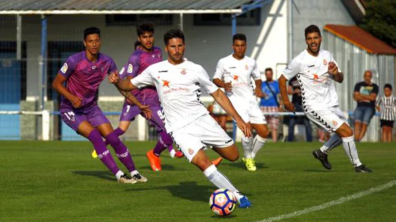 La Cultural Leonesa, en un partido de esta temporada. 