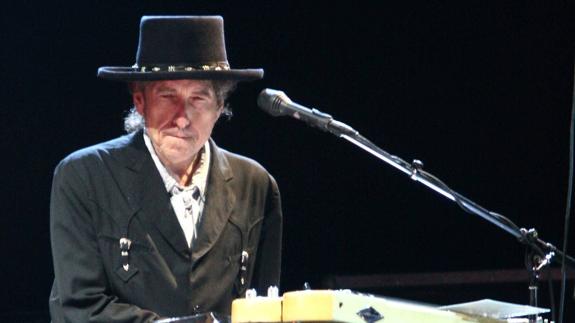 Bob Dylan en el concierto de la Zurriola en 2006.