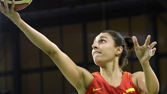 Alba Torrens, una de las estrellas de la selección española. 