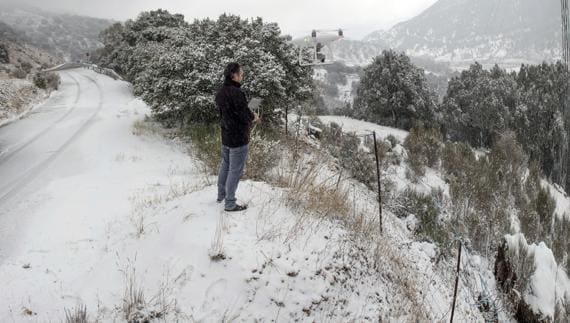 Nieve en Jaén. 
