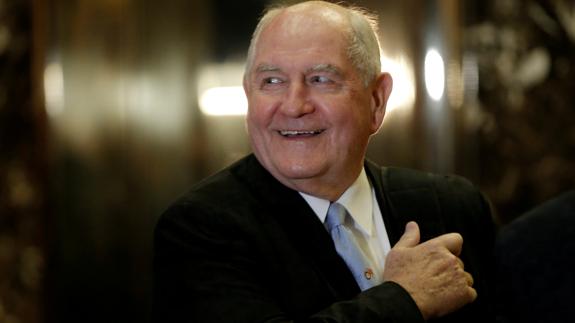 El exgobernador de Georgia, Sonny Perdue.