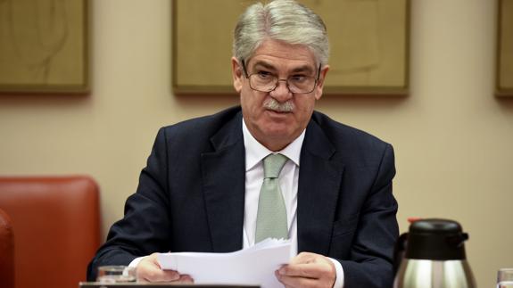 El ministro de Asuntos Exteriores y de Cooperación, Alfonso Dastis.