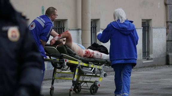 Tragedia en el metro de San Petersburgo.