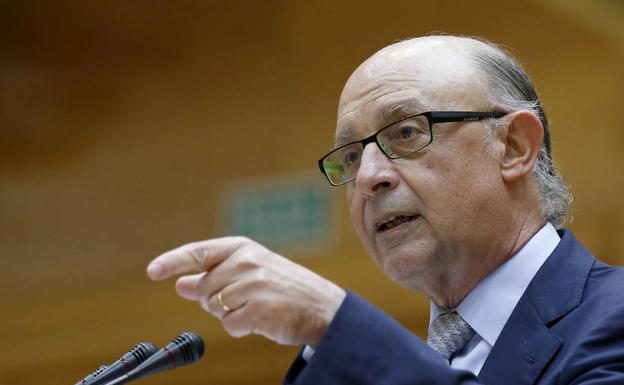 El ministro de Hacienda e impulsor de la 'amnistía fiscal', Cristóbal Montoro.