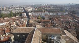 Vistas desde la torre de la Catedral Santa Maria./ Iosu Onandia