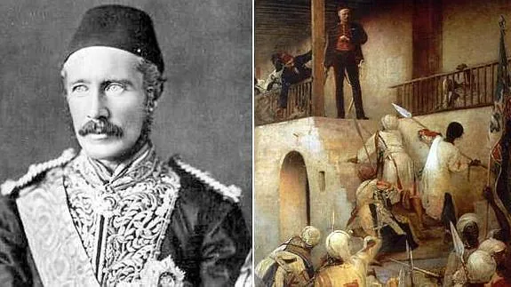 El general Charles George Gordon, que murió durante el asalto del Mahdi a Jartum en 1885.