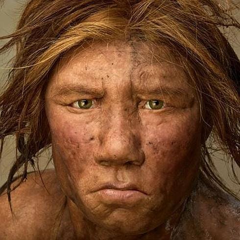 Wilma, una reconstrucción de una neandertal hecha por 'National Geographic'.