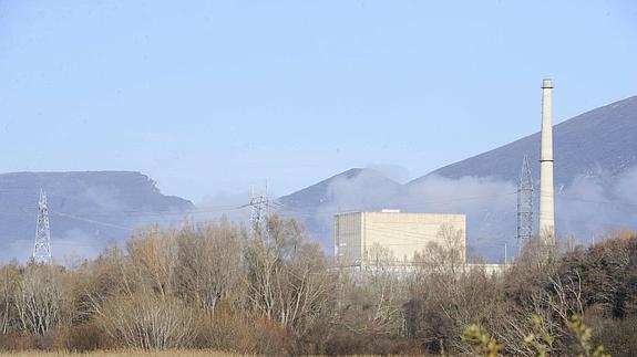 Vistas de la Central Nuclear de Santa María de Garoña.