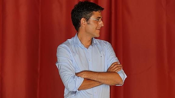 Eduardo Madina, candidato a la secretaría general del PSOE. 