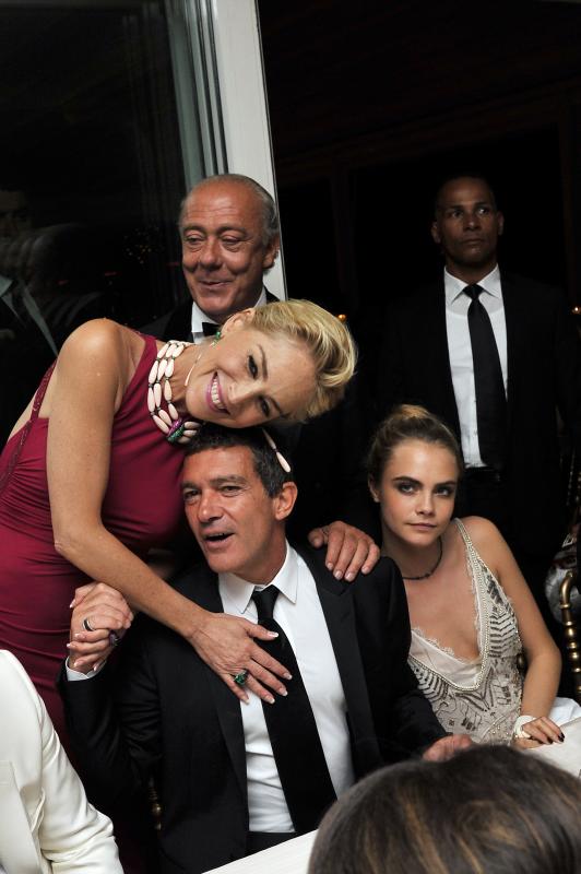 Sharon Stone y Anotnio Banderas