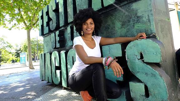 La cantante Brequette, habitual de la cita vitoriana. 