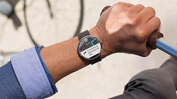 Moto 360, el primer smartwatch de Motorola. 