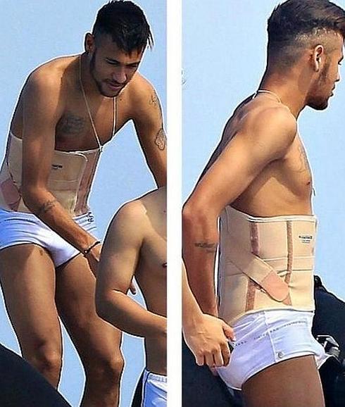 Neymar en ropa clearance interior
