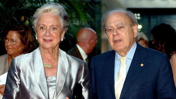 Marta Ferrusola y Jordi Pujol, en una imagen de 2006.