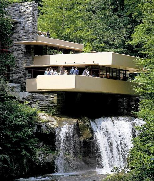 La Casa de la Cascada. Frank Lloyd Wright (1939)