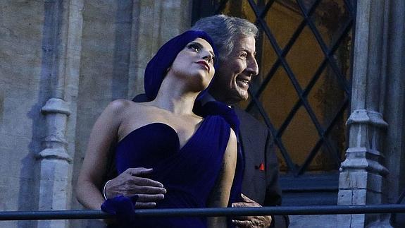 Lady Gaga y Tony Bennett.