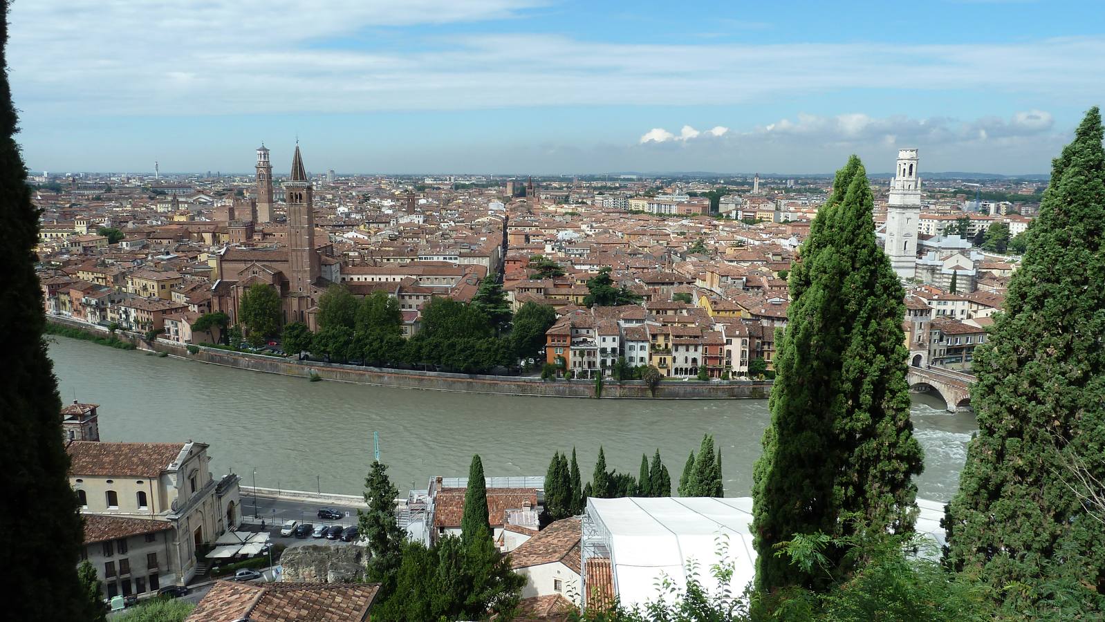 Vista general de la ciudad. 