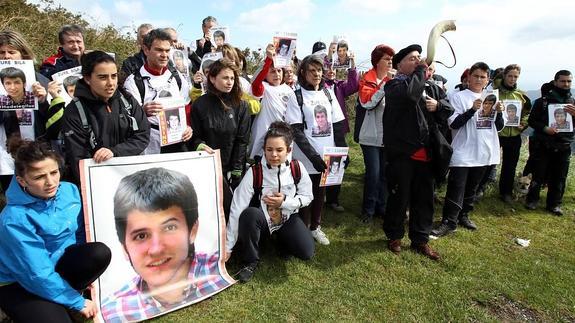 Concentración de abril en las cinco cumbres de los monetes bocineros para hacer sonar el cuerno. 