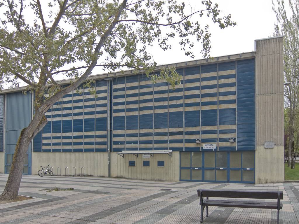 Aspecto actual del polideportivo de Mendizorroza