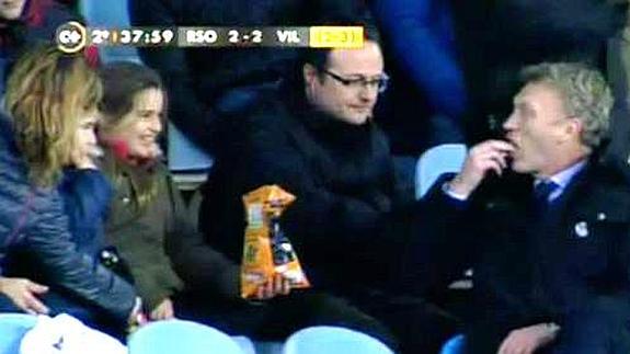 Moyes se come los gusanitos.