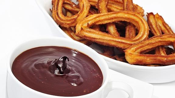 Al mal tiempo, chocolate con churros
