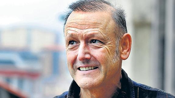 Roberto Uriarte, durante una entrevista.