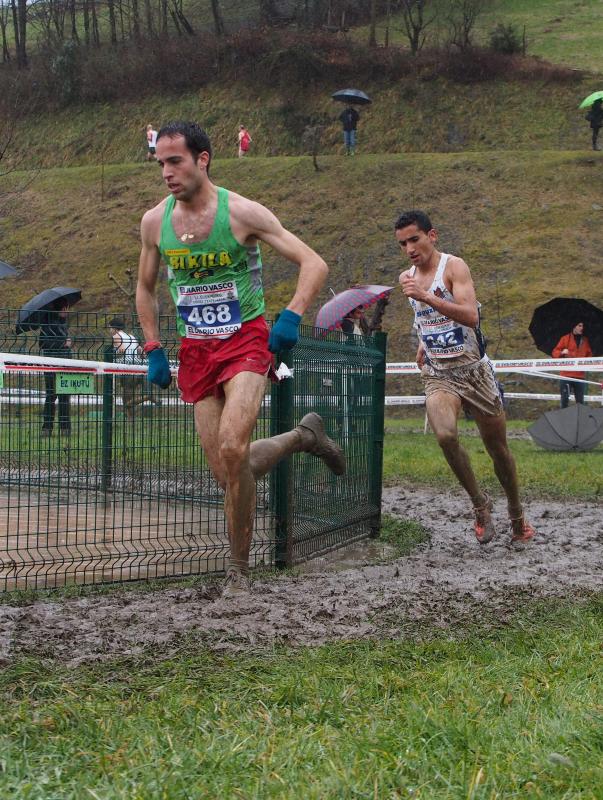 Iván Fernández, ayer en Elgoibar