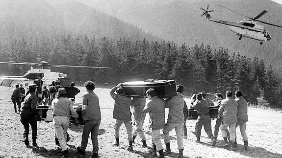 Treinta años de la tragedia del monte Oiz que conmovió a Euskadi