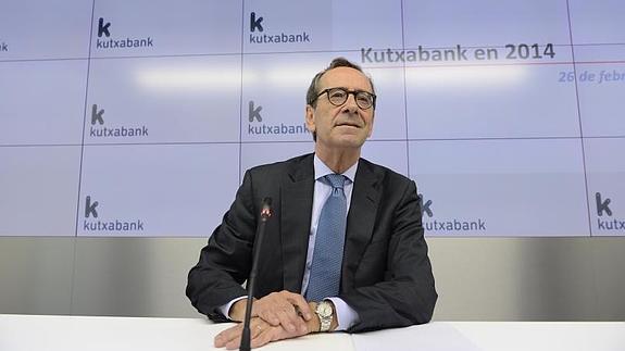 El presidente de Kutxabank, Gregorio Villalabeitia.