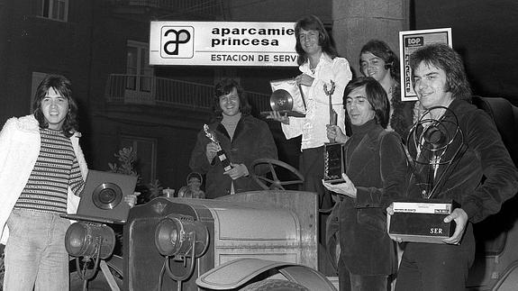 El grupo Barrabás en una imagen de 1973.