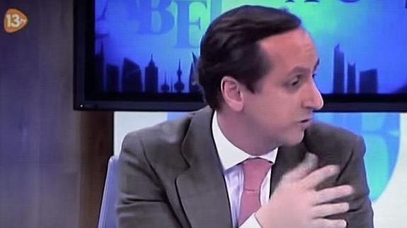 Carlos Cuesta es un conocido polemista de 13 TV