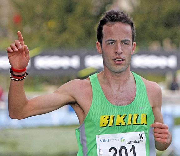 Iván Fernández, en un cross reciente. 