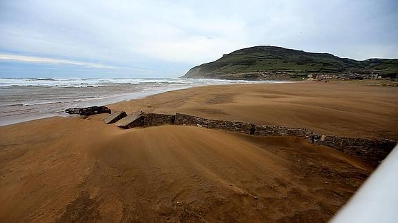 Vista de la playa de La Arena