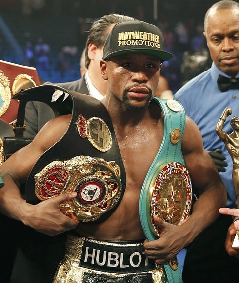 Floyd Mayweather Jr. se lleva el 'tongo del siglo'