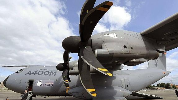 Modelos del A400M siniestrado el pasado sábado en Sevilla. 