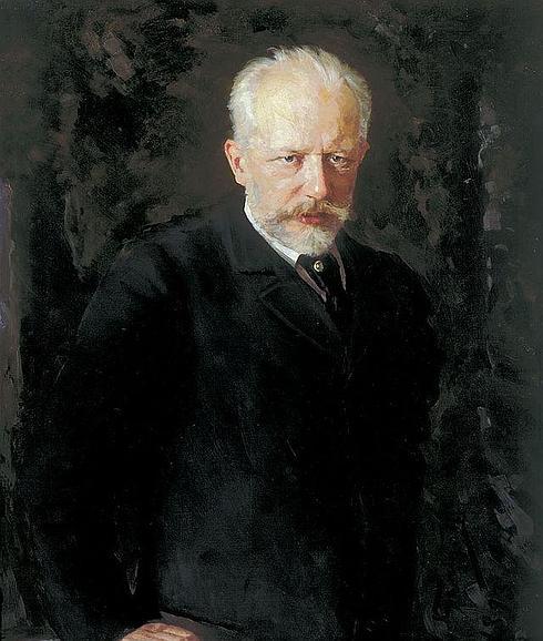 Retrato de Piotr Illich Chaikovski.