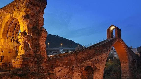 El Puente del Diablo, en Martorell. 