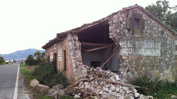 Así ha quedado el edificio tras el choque 