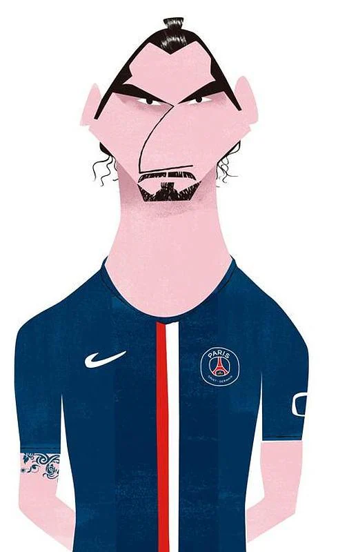 Zlatan Ibrahimovic.