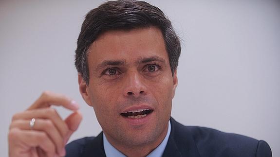 Leopoldo López se encuentra en prisión desde febrero de 2014.