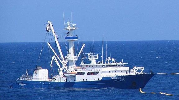 El 'Campolibre Alai', perteneciente a la empresa Echebastar Fleet de Bermeo, fue construido en 1989 y estaba considerado un 'histórico' de la flota vasca.