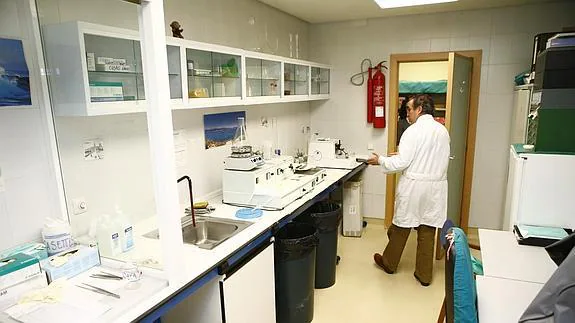 Instalaciones del Instituto de Medicina Legal de Burgos, que centraliza el trabajo de los forenses en la provincia. 