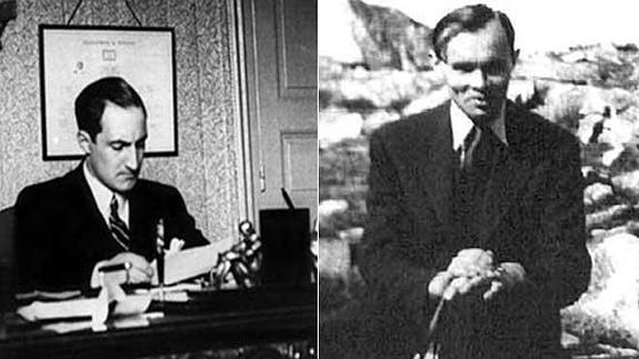 El lehendakari Agirre y Ksaweri Pruszynski.