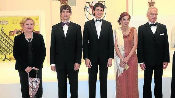 Petra Joos, Marc Zehntner, Unai Rementeria, Cristina Uriarte, Juan Ignacio Vidarte y Amelie Klein.