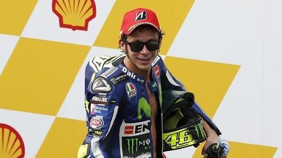Valentino Rossi, tras el Gran Premio de Malasia.