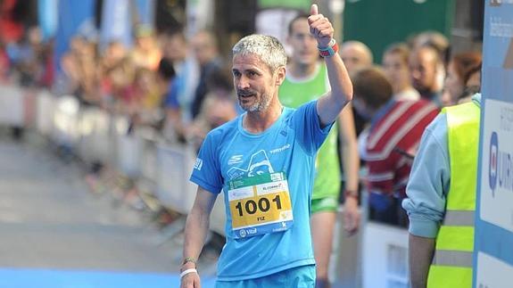 Fiz, en una carrera reciente. 