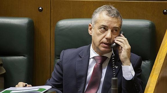 El lehendakari Iñigo Urkullu.