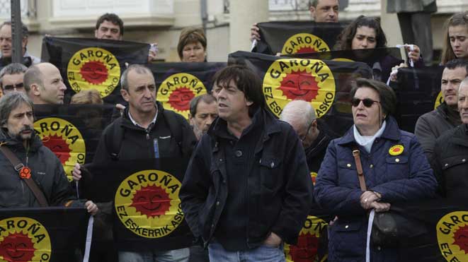 Imagen de archivo de una manifestación contra Garoña
